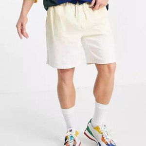 NWT BERSHKA DENIM Men XL Waist 36" Ombré-effect Bermuda Shorts Soft Comfy